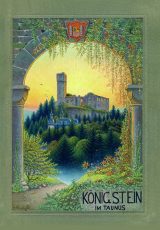 Königstein, Tourismus 1910 Faksimile Königstein, Tourismus 1910 Faksimile